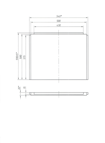 Панель боковая Marka One Gracia 160х88 L 02гр16бл Панель боковая Marka One Gracia 160х88 L 02гр16бл